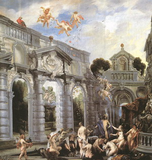 Nymphs at the Fountain of Love c. 1630