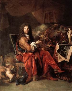 Portrait of Charles Le Brun 1686