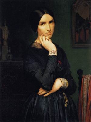 Portrait of Madame Flandrin 1846