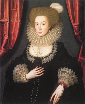 Portrait of Mary Radclyffe 1610-13