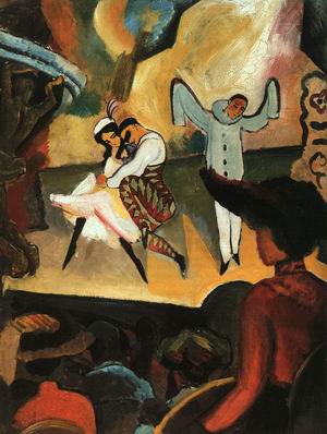 Russian Ballet I (Russisches Ballett I) 1912