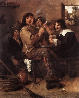 Smoking Men c. 1637