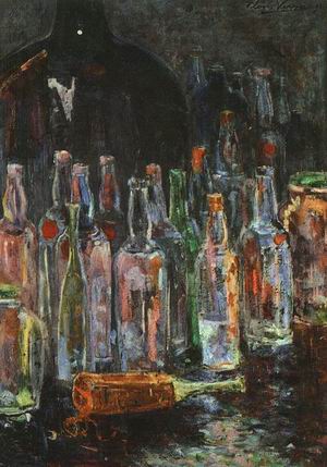 Still Life with Bottles 1892