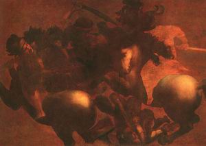 The Battle of Anghiari (copy- the original does not survive)