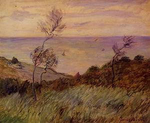The Cliffs of Varengeville Gust of Wind 1882