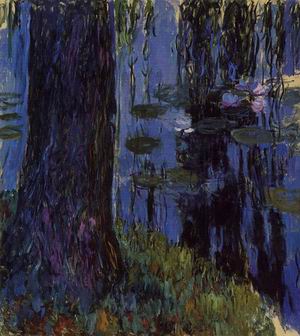 Weeping Willow and Water-Lily Pond1 1916-1919