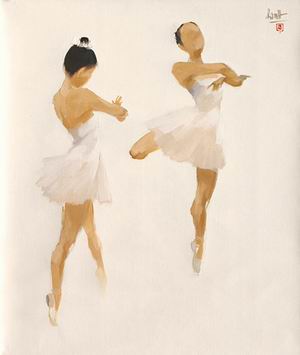 White Ballerinas II