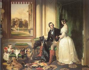 Windsor Castle in Modern Times (Queen Victoria Prince Albert, and Princess Victoria) 1841-45
