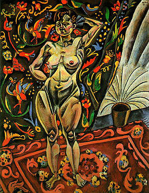 Standing Nude, 1918