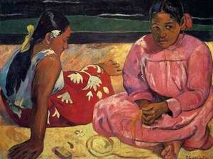 Two Women On The Beach