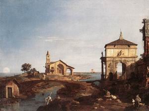 Capriccio with Venetian Motifs 1740-45