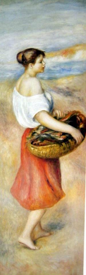Gril with a Basket of Fish, c.1889