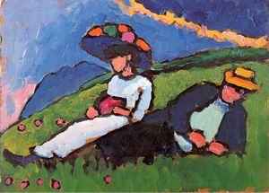 Jawlensky and Werefkin 1908-09