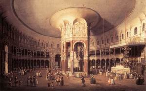 London, Ranelagh, Interior of the Rotunda 1754