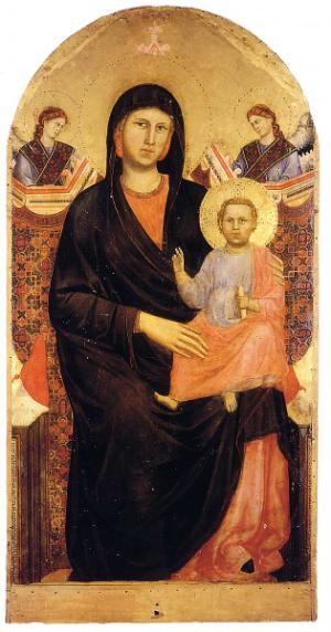 Madonna and Child Enthroned c.1295-97