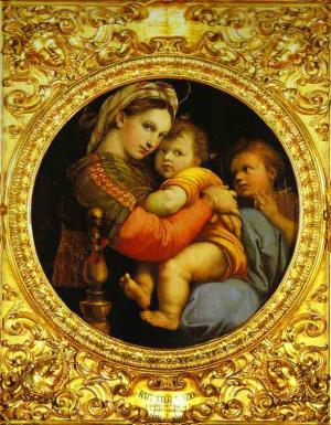 Madonna della Sedia. 1512-1514