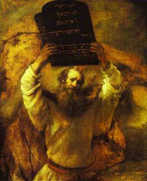 Moses Smashing the Tables of the Law 1659