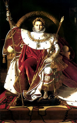 Napoleon on his Imperial Throne 1806