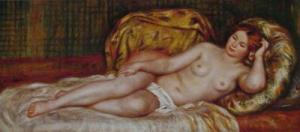 Nude on Cushions, 1907