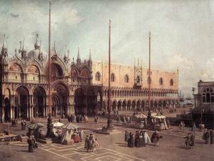 Piazza San Marco, Looking South-East 1735-40