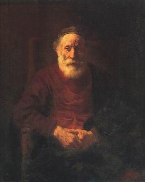Portrait of an old Jewish Man, 1654