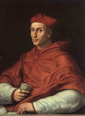 Portrait of Cardinal Bibbiena