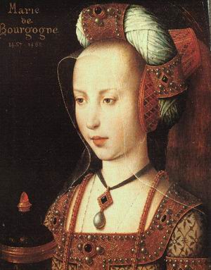 Portrait of Mary of Burgundy 1490s