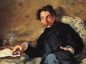 Portrait of Stephane Mallarme, 1876