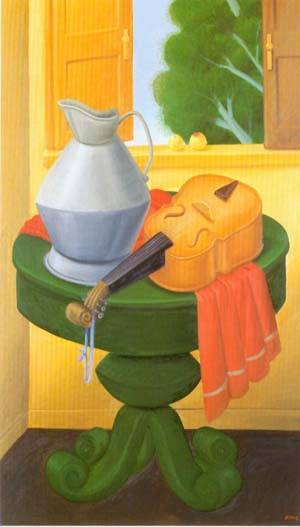 Still life with violin 1999