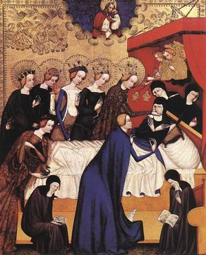 The Death of St. Clare 1410