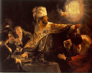 The Feast of Belshazzar c. 1635