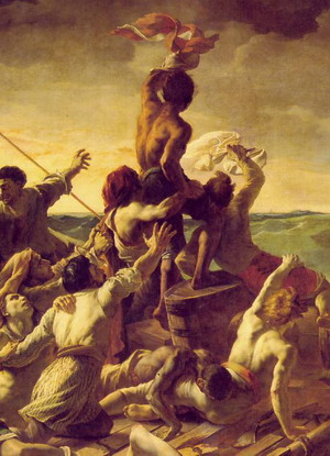 The Raft of the Medusa(detail) 1819