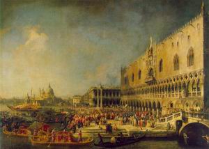 The Reception of the French Ambassador in Venice 1740s