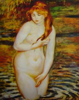 Young Woman Bathing, 1888