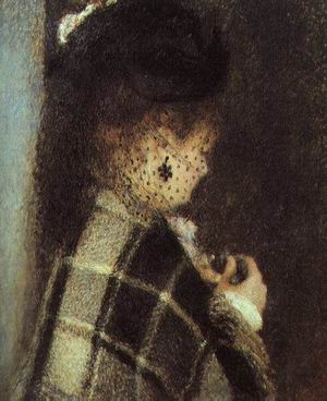 Young Woman with a Veil 1875