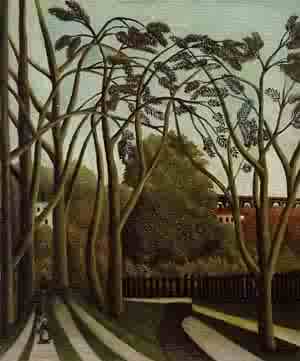Landscape on the Banks of the Bievre at Becetre Spring 1908-1909