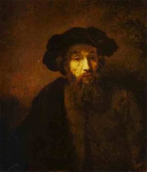 A Bearded Man in a Beret c. 1657