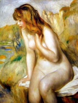 Bather Seated on a Rock,1892