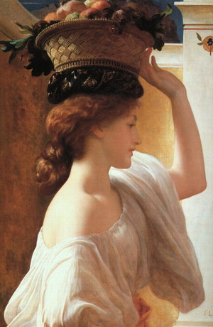 Eucharis (A Girl with a Basket of Fruit) 1863