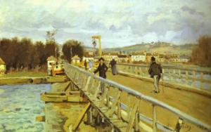Footbridge at Argenteuil. 1872