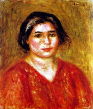 Gabrielle in a Red Blouse,1913