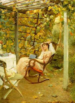 In the Pergola, 1892