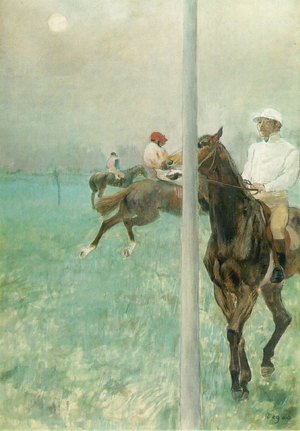 Jockeys Before the Race 1869-72