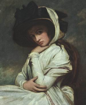 Lady Hamilton in a Straw Hat, 1785