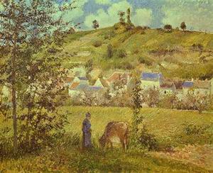 Landscape at Chaponval 1880
