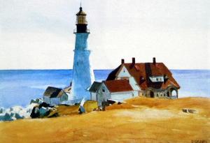 Lighthouse and Buildings