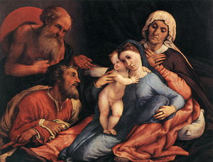 Madonna and Child with Saints 1534