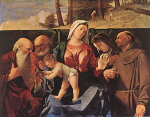 Madonna and Child with Saints c. 1506