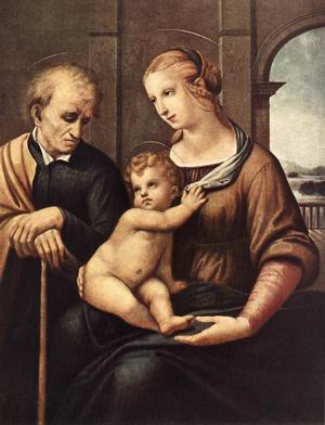 Madonna with Beardless St Joseph 1506