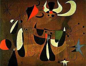 Painting (Figures in the Night), 1950